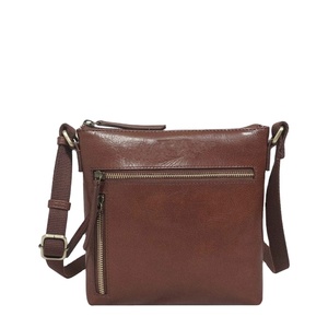 กระเป๋าสะพายพาดลำตัวหนังแท้จากอินเดียเคลือบขี้ผึ้งเนื้อแท็บเลด้านเต็มเมล็ดพืชผักสีแทน (VT) จากผู้ผลิตชั้นนำ - Product Image 1