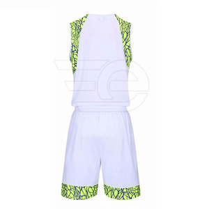 Vêtements de sport respirants pour l'entraînement d'équipe, uniforme de basket-ball, vêtements de sport athlétiques respirants, tenue d'entraînement et de compétition d'équipe - Product Image 2