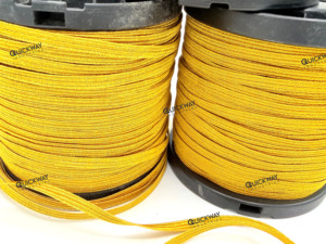 Gold Bullion <b>Wire</b> Braid Trim Metallic <b>Ribbon</b> Thread for Ceremonial Aviation and Uniform - Product Image 2
