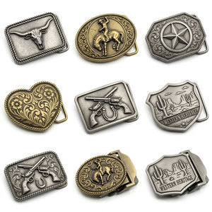 Personalized Vintage Style Trophy <b>Belt</b> Buckle for Rodeo Western Events 3D Engraved Zinc Alloy Custom Text Logo Custom Color - Product Image 1