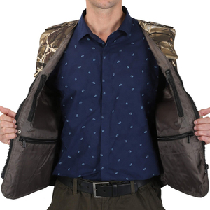 <b>Security</b> Breathable Waterproof Anti-static High Visibility Multi Pockets Colorful Reflective Polyester Hunting Vest Print - Product Image 2