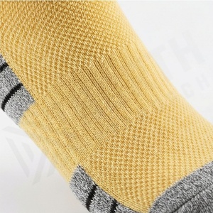 Yellow Crew <b>Socks</b> Breathable Moisture Wicking Running Athletic Sport <b>Socks</b> for Adults Summer Wear - Product Image 5