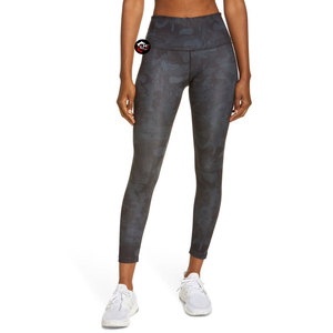 เลกกิ้งเอวสูงผ้ายืดสำหรับผู้หญิง ทรงเข้ารูป เหมาะสำหรับออกกำลังกาย ฟิตเนส วิ่ง เทรนนิ่ง ชุดกีฬา เลกกิ้งทรงเข้ารูปสำหรับผู้หญิง - Product Image 2