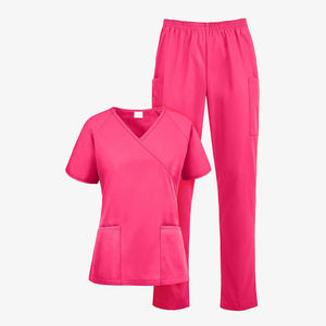 Customizable 100% Cotton Medical <b>Nursing</b> Scrub Uniforms Design Your Own Style-Made with Canvas Fabric - Product Image 3