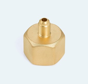 Conector de latón premium para piezas de refrigeración BRASSBLIZZ PRIVATE LIMITED, sistema de retorno de aceite, accesorio HVAC, India, 1 año de garantía - Product Image 1