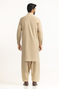 Nouveautés : Salwar Kameez pour hommes, vêtements indiens et pakistanais, coton doux, tenue ethnique modeste, Shalwar Kameez pour hommes - Product Image 5