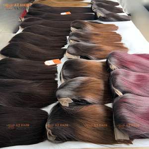 Perruques de cheveux humains vietnamiens Full HD Lace Frontal perruque diverses extensions de cheveux bruts de couleur prix d'usine en gros - Product Image 6