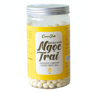 Fabricante Líder en Ventas, Chocolate Compuesto HALAL, Cacao Vietnam, OEM/ODM, Bolas Crujientes de Chocolate Blanco para Decoración de Pasteles, Envío Global - Product Image 1