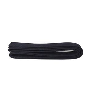 Ceinture de karaté noire de luxe en coton, pour maître, usage intensif, entraînement, extra épaisse, multi-coutures, ceintures d'arts martiaux - Product Image 4