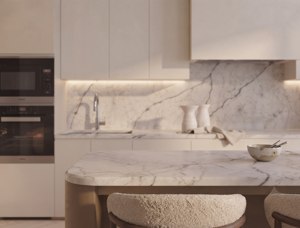 Isla de Cocina Modular Minimalista RTA Multifuncional y Personalizable con Acabado Laminado MDF y 1 Año de Garantía - Product Image 4
