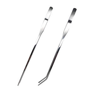 Smooth Grip Stainless Steel Snake Tweezers Gentle <b>Safe</b> Handling Precision Control Accurate Reptile Work-Waterproof Durable - Product Image 2