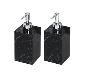 Best Quality With Marble Finished Marble Soap <b>Dispenser</b> & Gold Metal Pump Lotion <b>Dispenser</b> For Home Kitchen Counter Top - Product Image 6