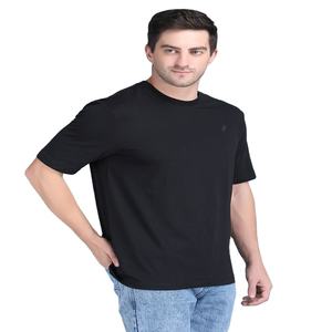 Camiseta de cuello redondo para hombre, ropa de calle, venta al por mayor, algodón polivinílico en diferentes métodos de impresión y materiales en stock para la venta - Product Image 1