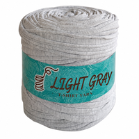 Fil recyclé de t-shirts de bonne qualité, couleurs unies, pour le crochet et le tricot, 600-700g, tissu textile, à prix compétitif sur le marché