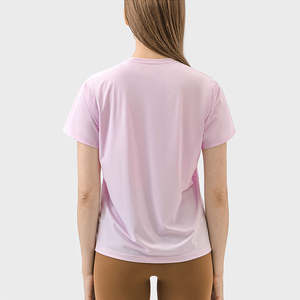 Shorts Deportivos Clásicos para Mujer, Corte Regular, Mezcla de Algodón, Transpirables, Ecológicos, con Bordado, Botones, de Secado Rápido, Manga Corta - Product Image 3