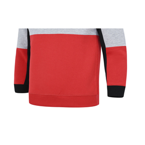 Sweat-shirt à col rond en molleton tricoté 100 % coton pour homme, printemps, 240 g, écologique, respirant, logo imprimé en relief sur le devant - Product Image 6