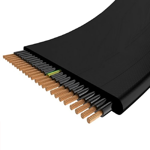 Câble plat CMK 4 conducteurs x 1,5 mm² Câble plat industriel CMK 40°C à 105°C Nouveau modèle Inde - Product Image 3