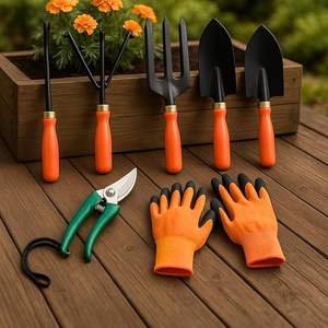 Kit de Herramientas de Jardinería para Hogar y Jardín, 7 Piezas, Ligeras, Portátiles y Duraderas, para Interior y Exterior - Product Image 3