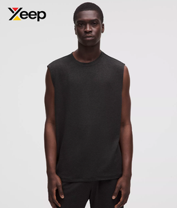 เสื้อกล้ามออกกำลังกายผู้ชาย XEEP รุ่น XC-GTT-42 ระบายอากาศได้ดี แห้งเร็ว พิมพ์ลายแบบ Heat-Transfer ผ้าถัก 100% คอตตอน คอกลม สีพื้น - Product Image 1