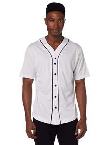 Conjuntos de Uniformes de Béisbol Personalizados de Nueva Llegada, Ropa Deportiva de Alta Calidad, Conjunto de Jersey Transpirable de Secado Rápido, Talla Grande, Cuello en V Estampado - Product Image 4