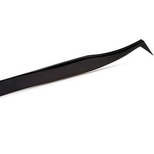 แหนบต่อขนตาสแตนเลสแบบพรีเมี่ยมเคลือบไทเทเนียมสีดำปลายแหลมป้าย OEM ตามสั่ง - Product Image 6