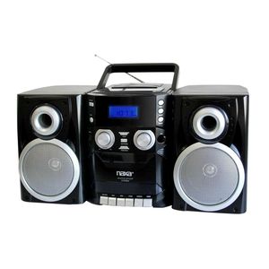 Reproductor de <span class=keywords><strong>cassette</strong></span> de <span class=keywords><strong>Radio</strong></span> Estéreo AM/FM portátil/reproductor de <span class=keywords><strong>CD</strong></span> con funciones portátiles - Product Image 1