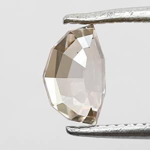 เพชรทรงเรขาคณิตสีน้ำตาลอ่อน 0.70 กะรัต แบบเจียระไนโรสคัท เพชรเพาะเลี้ยงสำหรับทำเครื่องประดับ เพชรเม็ดเดี่ยวทุกขนาด มีจำหน่ายในราคาที่ดีที่สุด - Product Image 5