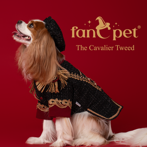 [Lydia.st] fanCpet Luxury Tweed Pet <b>Clothes</b> and Elegant <b>Dog</b> Jacket Dress <b>for</b> Small Medium <b>Dogs</b> - Product Image 6