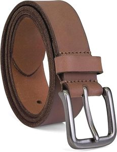 New High Quality Design with Pin Buckle Belts for Men Wholesale 2026 Customized Men Genuine Leather <b>Dress</b> Jeans Belt & Logo - Product Image 1