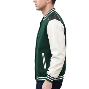 Chaquetas Letterman de Invierno para Hombre con Parches Bordados Personalizados, Estilo Vintage de Moda, Precio al por Mayor - Product Image 5