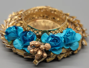 Porte-lampe à thé floral multicolore Décoration de fête Diwali Cadeau de retour festif Bougeoir à thé Décoration intérieure Faveur de mariage - Product Image 1