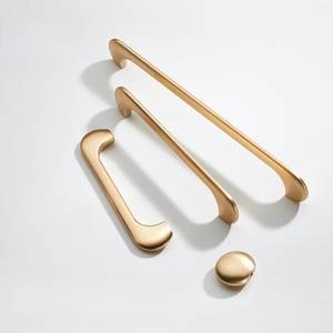 Premium Solid Brass Handle Knobs for Cabinets, Drawers & Furniture Brass Handle Knobs Solid Brass Handle Vintage style - Product Image 2
