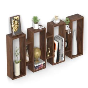 Étagère murale polyvalente Steda, étagère ouverte pour décoration murale, étagères de rangement, organisateur de rangements. - Product Image 4