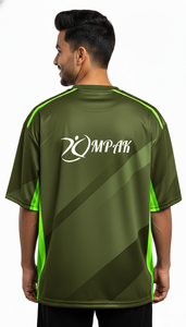 เสื้อยืดโอเวอร์ไซส์พิมพ์ลายแบบซับลิเมชั่น แฟชั่นลำลองแนวสตรีทสำหรับผู้ชาย - Product Image 2