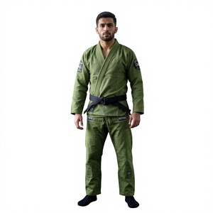 Uniforme de Taekwondo Personalizado Unisex con Cuello en V, Transpirable, de Algodón de 220 g, Duradero, de Corte Regular, Talla Adulto - Product Image 1