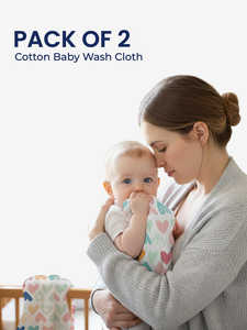 ชุดของขวัญ Polka Tots Little Treasure ผ้ามัสลินสองชั้น แพ็ค 6 ชิ้น สำหรับเด็กแรกเกิด ลายหัวใจ กล่องเสื้อผ้าเด็กอ่อนพรีเมียม - Product Image 2