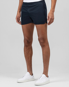 Men's Premium Quality Tennis & Outdoor Sports Breathable Lightweight Running Shorts Front Logo Polyester/Cotton 180g Low MOQ - Product Image 1