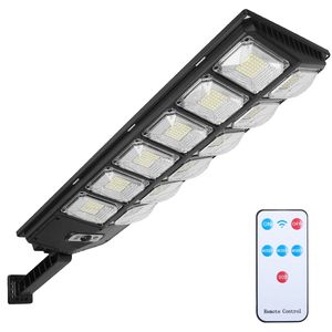 Lampada Solare da Parete con 504 LED, Sensore di Movimento PIR, Impermeabile IP65, Telecomando per Illuminazione Esterna di Garage e Porte d'Ingresso - Product Image 1