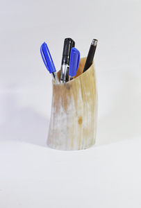 Buffalo Horn Pen Holder for <b>office</b> and Durability Perfect for Pens <b>Desk</b> Decor High Quality - Product Image 2