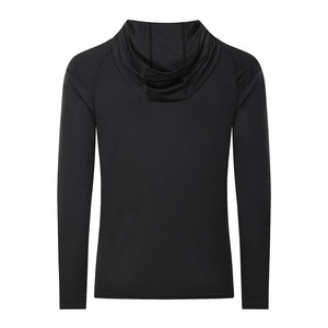 Breathable Clothing Manufacturer Hoodie For Men's Fashion Trendy Sportswear Solid Color Fishing Hoodie For Men's - Product Image 6