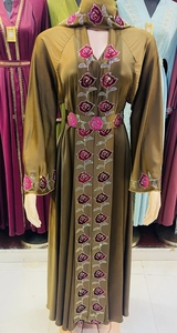 New Dubai style abaya Traditional Islamic Women's Saudi Arabian Abaya Spring Polyester Breathable Ankle Length Muslim - Product Image 6