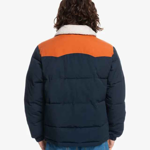 Veste matelassée tendance pour homme, taille personnalisée, col montant, logo frontal, rembourrage polyester, longue, collection hiver 2026 – Offre Spéciale - Product Image 6