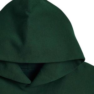 Sweat-shirt à capuche en molleton coupe décontractée, couleur vert forêt, en mélange de coton doux, pull à capuche décontracté, chaud, unisexe, streetwear - Product Image 5