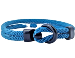 <b>Beads</b> Bracelet <b>Set</b> Gold Plated Adjustable Camping Rope Bracelet Selling Rope Sailor Bracelet, Customize Bracelet - Product Image 1