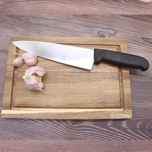 Couteau de Chef en Acier Inoxydable, Lame Polie, Manche en Plastique, Durable, Pour Droitiers, 8-9,9 Pouces, Couteau de Cuisine, Vente en Gros OEM - Product Image 5