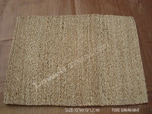 Rectangle Retro Reusable <b>Bamboo</b> <b>Table</b> Mats Golden Temple-Inspired Design Lowellcraft Delhi - Product Image 2