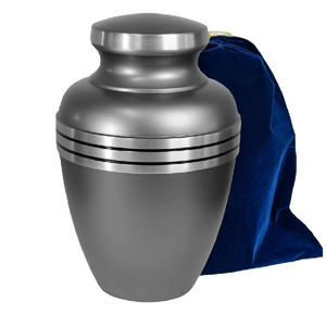 Urnas de cremación de metal para cenizas para adultos, hombres y mujeres, urnas decorativas para adultos, urnas funerarias, entierro - Product Image 1