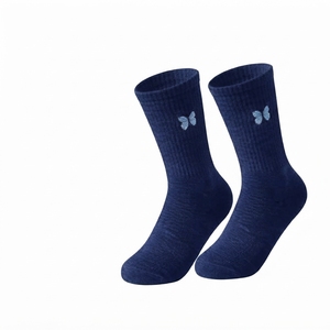 Servicio OEM, Calcetines Deportivos con Logotipo Personalizado, Fabricante de Calcetines Unisex de Algodón Blanco, Alta Calidad, Ligeros - Product Image 3