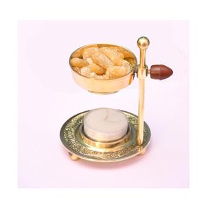 Porte-encens en laiton moulé, support d'encens en laiton massif de qualité supérieure pour la maison et le temple - Product Image 1