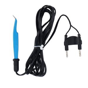 Pince bipolaire de bijoutier à pointes courbées, à usage unique avec câble - Product Image 1